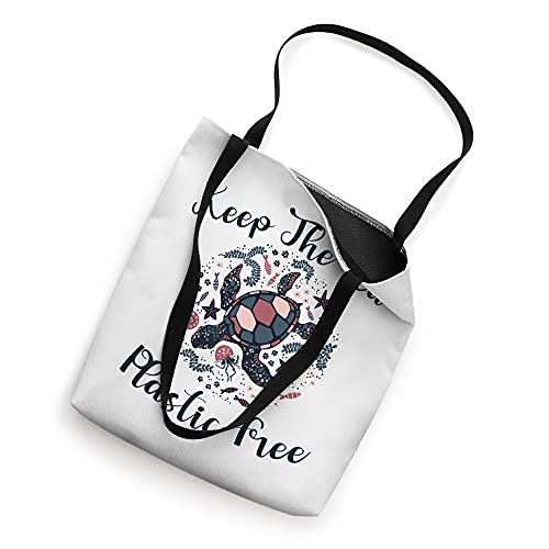 Turtle Keep The Sea Plastic Free Tote Bag