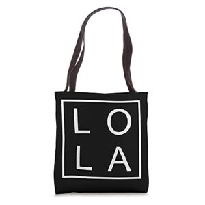 promoted to lola great mom new grandmother filipino gifts tote bag