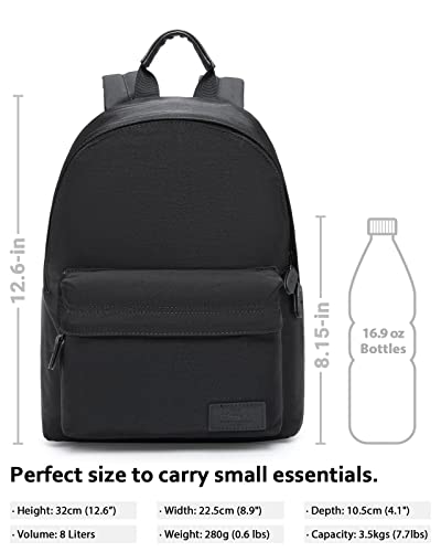 HotStyle SIMPLAY+ Mini Backpack Small Fashion Backpacking Purse, Black