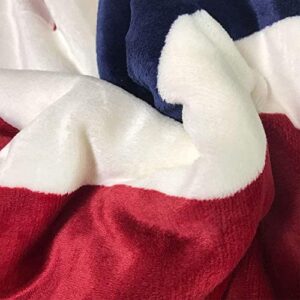 Annyuboo British Union Jack Throw Blanket Soft Sherpa Fleece Blanket Lightweight Cozy Blanket for Couch Bed Chair Office Sofa - 50x60Inch