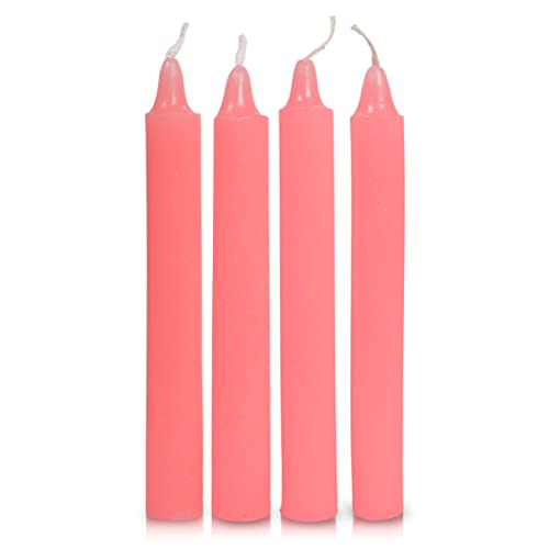Spell Candles for Chimes, Rituals, Birthday Party, Congregation and Religious Service 50 Pack (Pink)