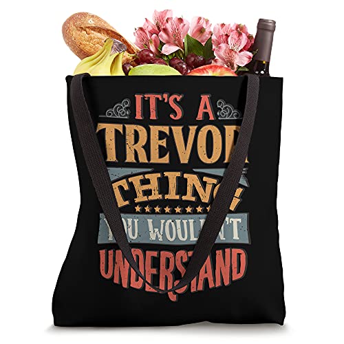 Trevor Name Tote Bag