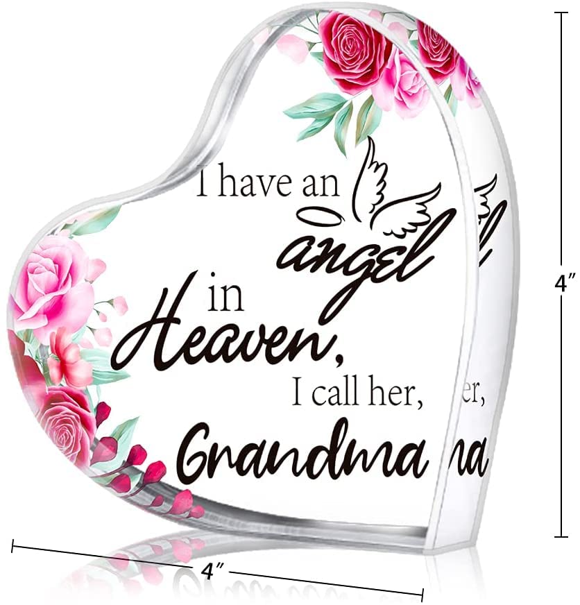 SICOHOME Sympathy Gifts for Loss of Grandma,Memorial Gift for Loss of Grandma,in Memory of Loved One Gifts,Bereavement Gifts for Loss of Grandma,Condolence Gifts,Funeral Grieving Remembrance Gifts