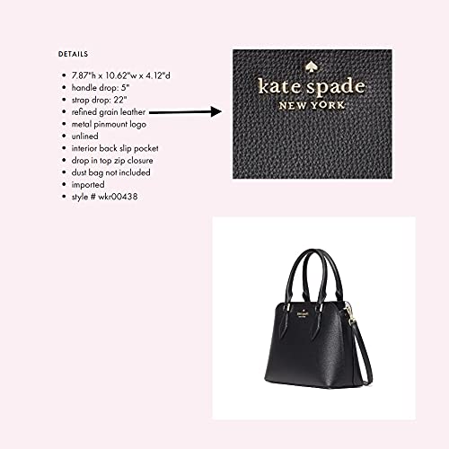 Kate Spade New York Darcy Small Satchel (Black)