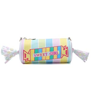 kawaii purse sweet candy shaped shoulder crossbody message bag