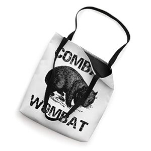 Funny Marsupial Combat Wombat Tote Bag