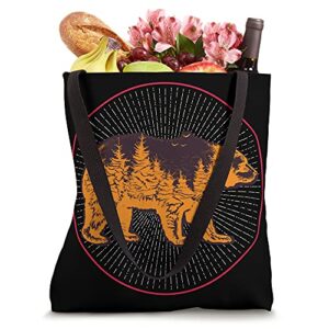 Deer Forest Tote Bag