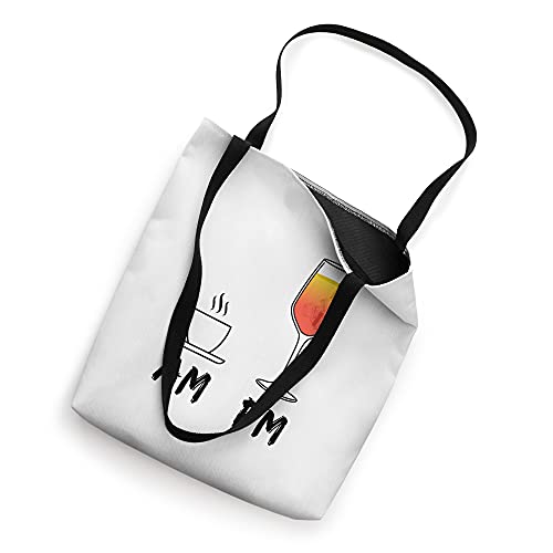 AM coffee tea and PM Spritz - I love Aperol - favorite drink Tote Bag