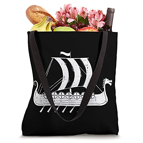 Viking Long ship Drakkar Dragon Tote Bag