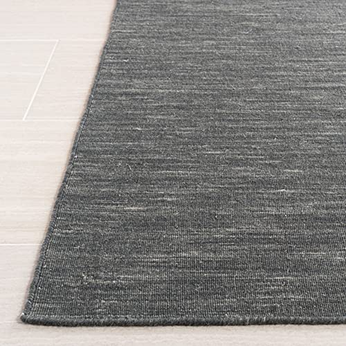 Safavieh Kilim Collection 5' x 8' Charcoal/Grey KLM850H Handmade Premium Wool Living Room Dining Bedroom Area Rug