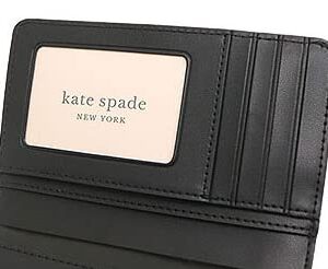 Kate Spade New York Leila Medium Compact Bifold Wallet Leather Black