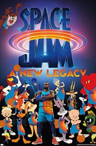 trends international space jam: a new legacy – team wall poster, 22.375″ x 34″, unframed version