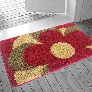 heeneeso f31 entryway rug welcome mat front door mats for inside entry indoor door mat machine washable non slip for doorway/kitchen/bathroom/laundry room