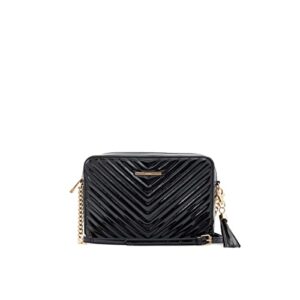 ALDO womens ALDO Women s Andressera Crossbody Bag, Black, One Size US