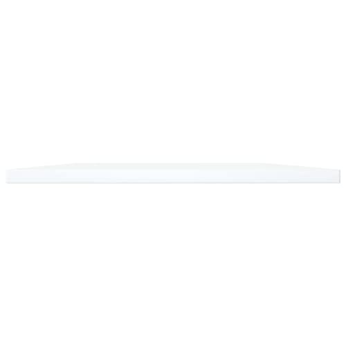 KTHLBRH (Fast Delivery) Can be Used with Floating Shelf Shelf Bracket, Floating Shelves Shelf Brackets, Industrial Pipe Shelf DIY Bookshelf Bookshelf Boards 4 pcs White 39.4"x15.7"x0.6" Chipboard