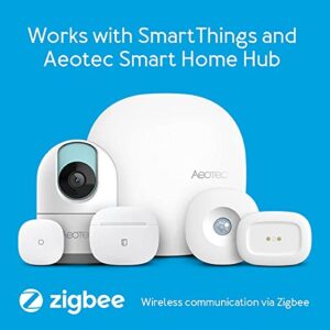 Aeotec SmartThings Motion Sensor, Zigbee, Magnetic Mounting, Works with Smart Home Hub and Compatible Zigbee Hubs
