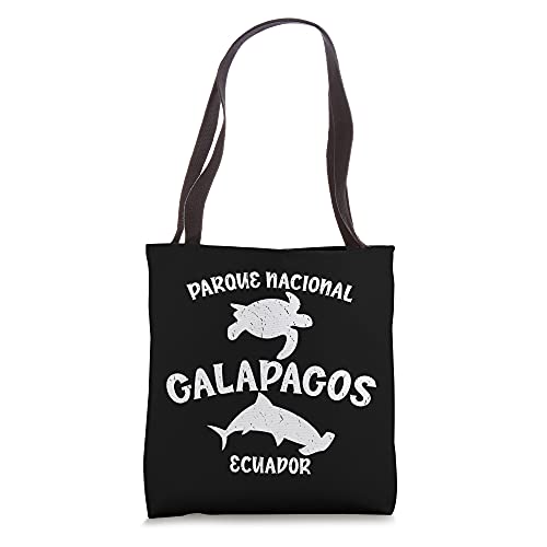 Turtle National Park Shirt Hammerhead Shark Galapagos Park Tote Bag