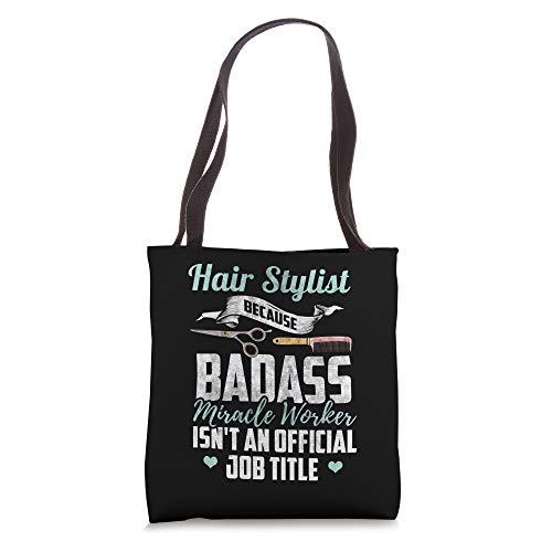 Hairstylist Bag Funny Hairdresser Quote Hair Stylist Gift Tote Bag