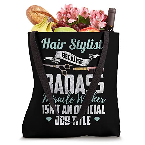 Hairstylist Bag Funny Hairdresser Quote Hair Stylist Gift Tote Bag