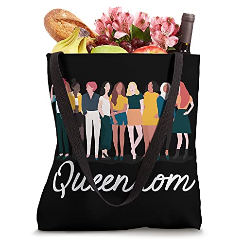 Queendom Feminist Feminism Womens Rights Female Emancipation Tote Bag