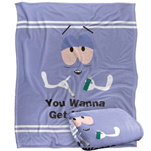 south park towelie wanna get high officially licensed silky touch super soft throw blanket 50″ x 60″
