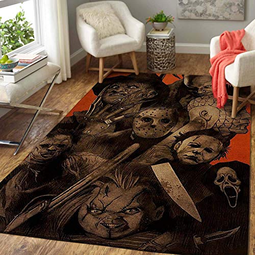 Horror Squad for Halloween Area Rug Home Decor… (Small)