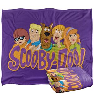 scooby-doo scooby gang officially licensed silky touch super soft throw blanket 50″ x 60″