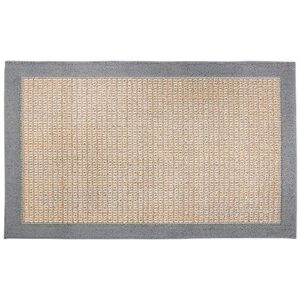 Elle Décor Metropolitan Border Accent Rug, 26"x45", Gray