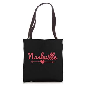 nashville tennessee country music city souvenir gift tote bag