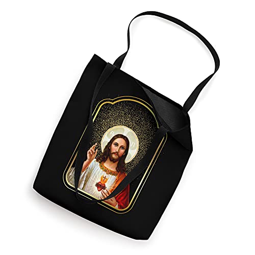 Sacred Heart of Jesus Christ Catholic Immaculate Heart Jesús Tote Bag