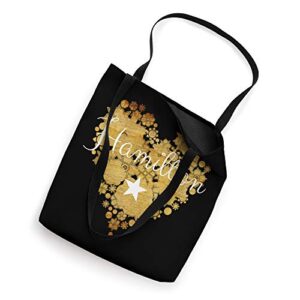 I Love Hamilton Heart | Gift for Teenage Girl Women Tote Bag