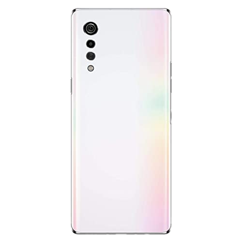 LG Velvet 5G (128GB, 6GB RAM) 6.8" OLED, Snapdragon 765, 48MP 4K Camera, US 5G/Global 4G LTE T-Mobile Unlocked (AT&T, Metro, Straight Talk, Latin) LM-G900TM (Aurora White) (Renewed)