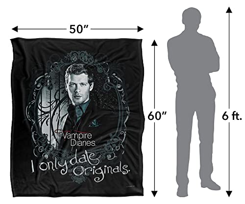 Vampire Diaries Originals Officially Licensed Silky Touch Super Soft Throw Blanket 50" x 60"