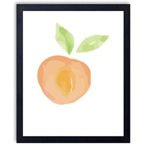 VIYZZX Funny Bathroom Decor Quotes Wall Art Hello Sweet Cheeks Prints Set Of Four Photos 8x10 Watercolor Peach Bathroom Sign Toilet Restroom Decor