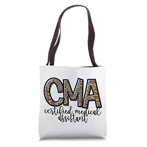 CMA Certified Medical Assistant Cute Nurse Tote Bag