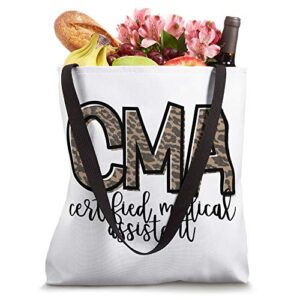 CMA Certified Medical Assistant Cute Nurse Tote Bag