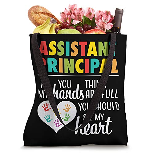 Cute Assistant Principal School Teacher Appreciation Gift Tote Bag