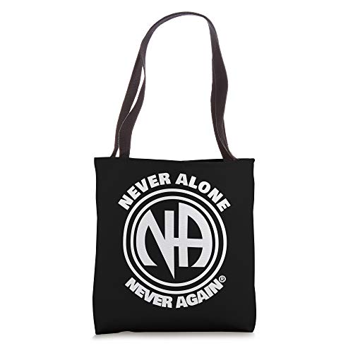 Narcotics Anonymous Logo Symbol 12 Step Recovery NA AA Tote Bag