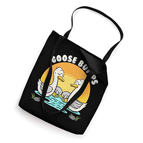 Goose Bumps Funny Goose Animal Jokes Puns Animal Lover Gift Tote Bag
