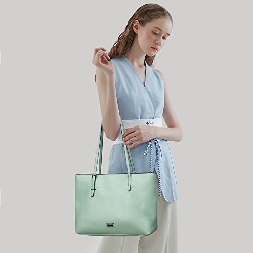 K.EYRE Women's Soft Faux Leather Tote Bag Purse Handbags Wallet Tote Shoulder Bag Purse Large Capacity