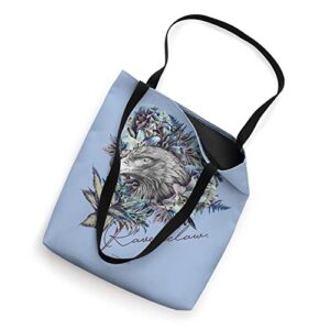 Harry Potter Ravenclaw Floral Eagle Mascot Tote Bag