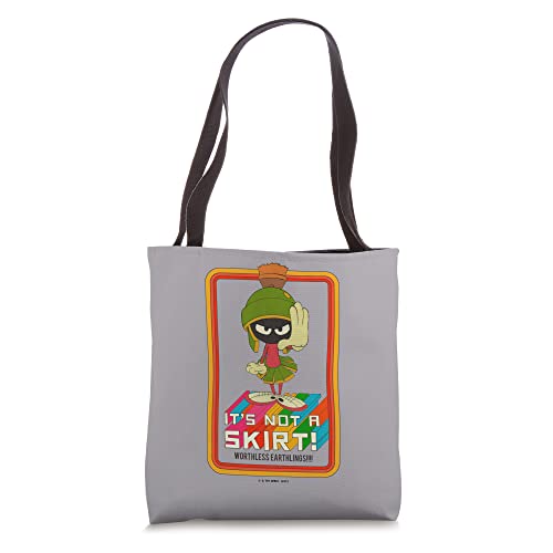 Looney Tunes Marvin Martian Not a Skirt Tote Bag