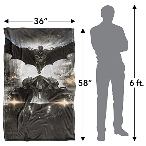 Batman Arkham Knight Poster Silky Touch Super Soft Throw Blanket 36" x 58",Poster