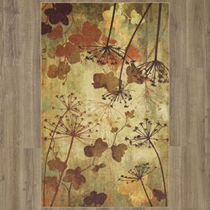 Mohawk Home Rust Autumn Branches Area Rug (2'x3')