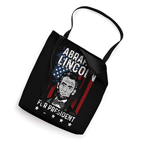 Lincoln For President - Abe Lincoln Tote Bag