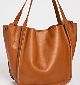 Madewell Women's Sydney Tote, Burnished Caramel, Brown, Tan, One Size