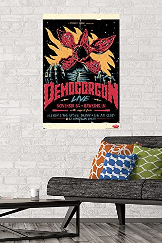 Trends International Netflix Stranger Things-Demogorgon Live Wall Poster, 22.375 in x 34 in, Unframed Version