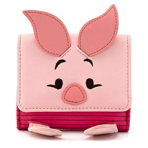 loungefly disney winnie the pooh piglet flap wallet