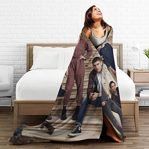 Oyqgejgpja Shadow and Bone Novelty Blanket Fleece Throw Blanket Super Soft Lightweight for Women