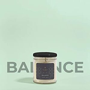 Green Tea Aromatic Candle - Ixara Wellness Balance - Perfect for Decorating and Aromatizing, Ideal for a Relaxing Environment - Perfect Candle for Home Office